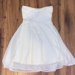 L.A. Hearts Pacsun Brand White Strapless Sun Dress